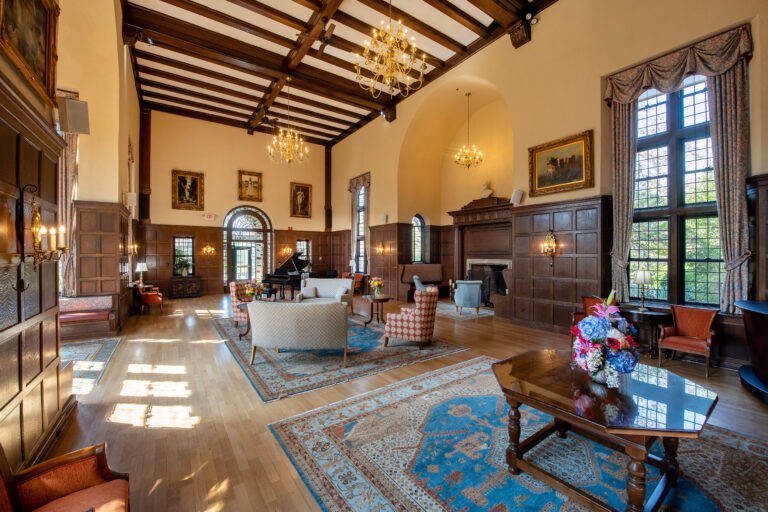 lobby with seating options