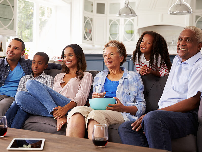 A holiday movie marathon is a great way to spend time together during the winter months